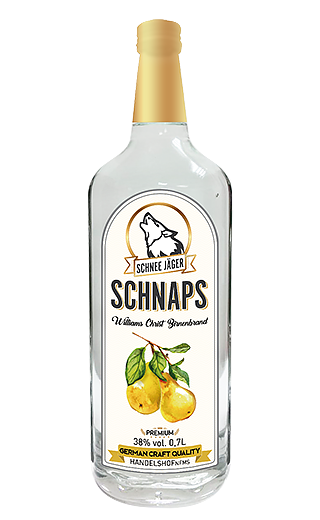 фото шнапс Schnee Jager Birnenbrand Williams Christ 0,7 л