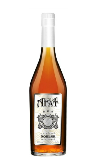 Коньяк Белый Агат 3 года 0,5 л