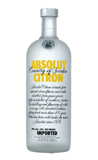 Водка Absolut Citron 0,5 л