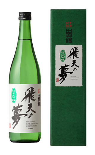 Акита Сейсю Дэватсуру Дзюнмай Дайгиндзё Хитэн но Юмэ 0.72 л фото сакэ Akita Seishu Dewatsuru Junmai Daiginjo Hiten no Yume 0,72 л