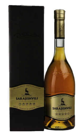 Сараджишвили 5 звезд 0.7 л фото коньяк Sarajishvili 5 0,7 л