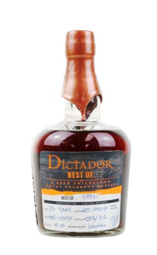 фото ром Dictador Best Of Rum Style 1982 0,7 л