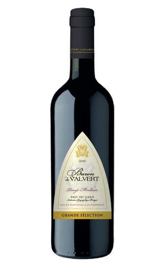 Барон Де Вальверт Красное Полусладкое 0.75 л фото вино Baron De Valvert Moelleux Rouge 0,75 л