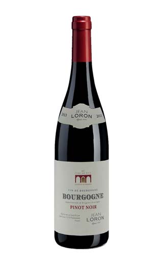 Жан Лорон Бургундия Пино Нуар 0.75 л фото вино Jean Loron Bourgogne Pinot Noir Laron & Fils AOP 0,75 л