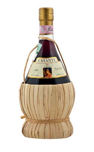 Вино Caretti Chianti DOCG Fiasco 0,75 л