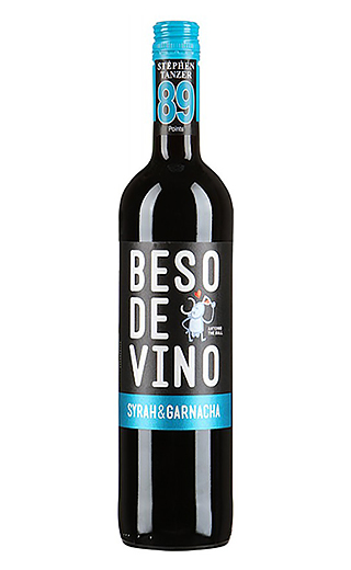 Бесо Де Вино Сира Гарнача 0.75 л фото вино Beso De Vino Syrah Garnacha DO Carinena 0,75 л