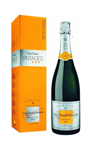 фото шампанское Veuve Clicquot Rich Reserve 2002 0,75 л