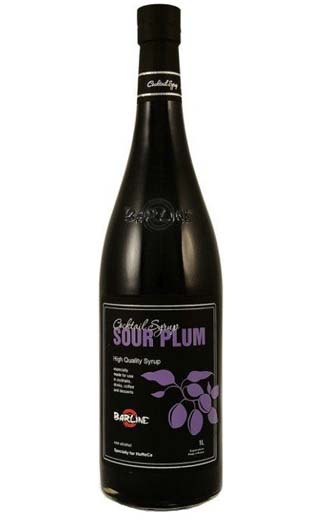 Барлайн Слива 1 л фото сироп Barline Sour Plum 1 л