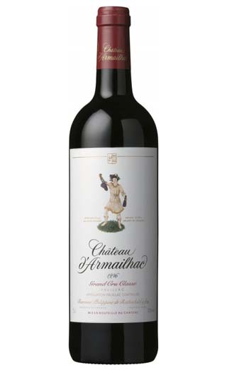 Шато д' Армайак 5-й Гран Крю Классе 1996 1.5 л фото вино Chateau d'Armailhac 5-me Grand Cru Classe 1996 1,5 л
