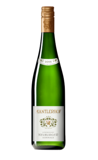 Органическое вино Mantlerhof Neuburger Hommage Gedersdorf 2016 0,75 л