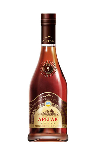 фото коньяк Aregak 5 Years 0,5 л