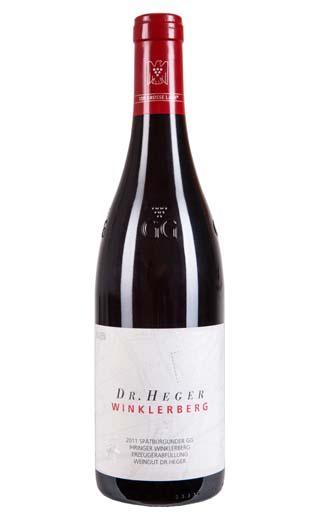 Вино Dr. Heger Ihringer Winklerberg Spatburgunder GG 2012 0,75 л