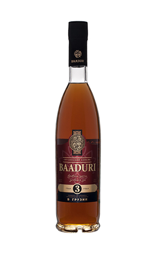 Баадури 3 года 0.2 л фото коньяк Baaduri Georgian Brandy 3 Years 0,2 л