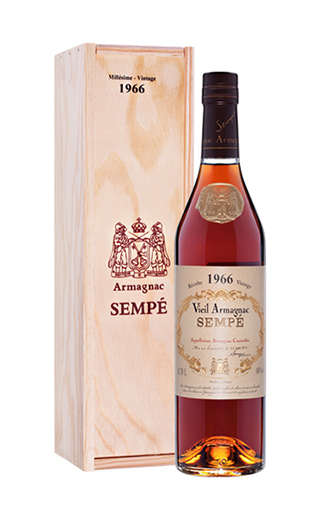 Семпе Миллезим 1966 0.5 л фото арманьяк Sempe Millesimes 1966 0,5 л