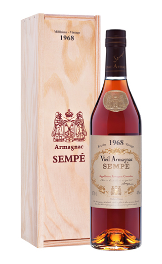 Семпе Миллезим 1968 0.7 л фото арманьяк Sempe Millesimes 1968 0,7 л