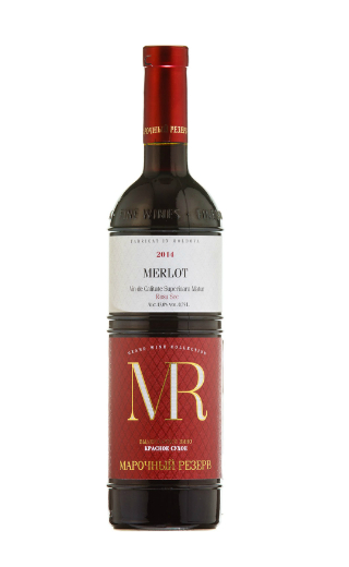 Марочный Резерв Мерло 0.75 л фото вино MR Merlot 0,75 л