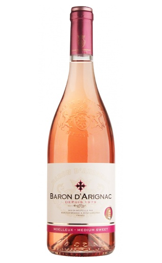 Вино Baron d'Arignac Rose Semi Sweet&nbsp;0,75&nbsp;л
