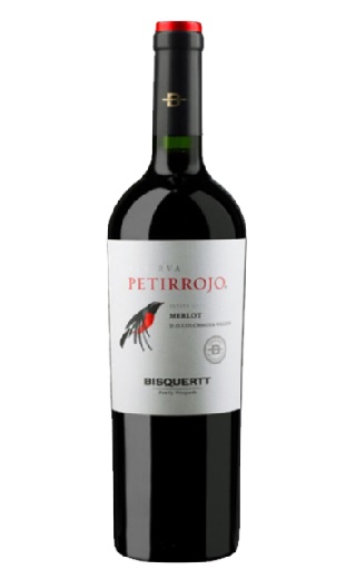 Вино Bisquertt Petirrojo Reserva Merlot 2018 0,75 л