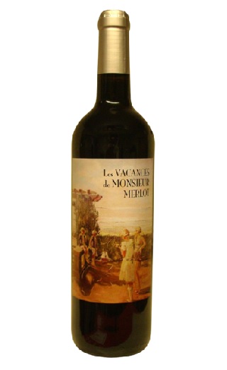 Вино Chateau La Grolet Les Vacances de Monsieur Merlot 2017 0,75 л