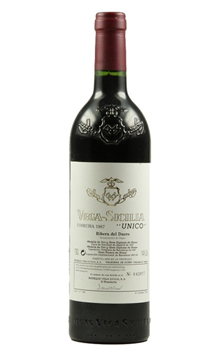 Вега Сицилия Унико 1987 0.75 л фото вино Bodegas Vega Sicilia Unico 1987 0,75 л