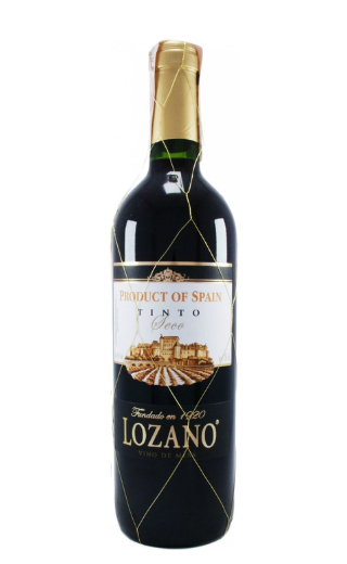 Лозано Красное Сухое 0.75 л фото вино Lozano Red Dry 0,75 л