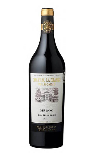 Мезон Буэ Шато ля Франс Дельом Крю Буржуа 0.75 л фото вино Maison Bouey Chateau La France Delhomme Crus Bourgeois 0,75 л