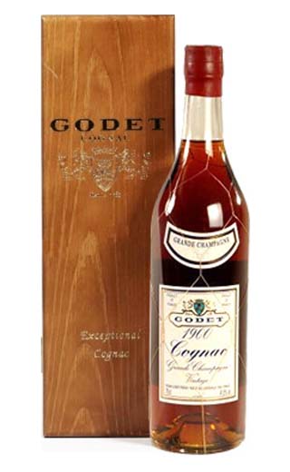 Годе Винтаж Гранд Шампань 1974 0.7 л фото коньяк Godet Vintage Grande Champagne 1974 0,7 л