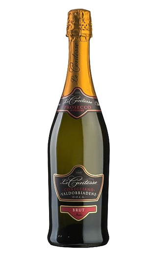 фото просекко Le Contesse Prosecco Brut Coneliano Valbbiadene 0,75 л