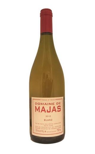 Органическое вино Domaine de Majas Blanc de Majas Vin de Pays des Cotes Catalanes 2016 0,75 л