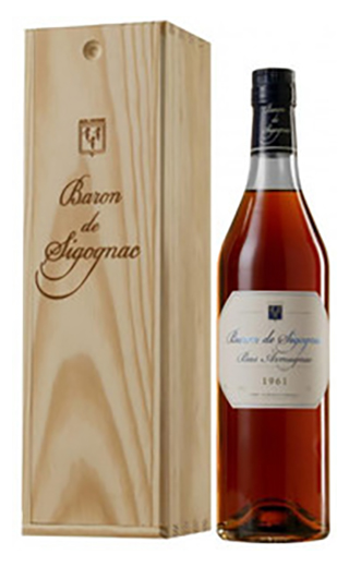 Барон де Сигоньяк 1961 0.7 л фото арманьяк Baron de Sigognac 1961 0,7 л