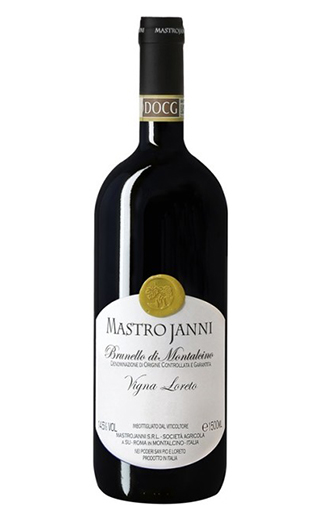 Мастроянни Брунелло ди Монтальчино Винья Лорето 2009 0.75 л фото вино Mastrojanni Brunello di Montalcino Vigna Loreto 2009 0,75 л
