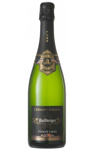 Вольфберже Креман д'Эльзас Пино Гри 0.75 л фото креман Wolfberger Crement d'Alsace Brut Pinot Gris 0,75 л