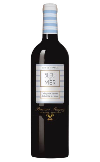 Бернар Магре Блё де Мер Красное Сухое 0.75 л фото вино Bernard Magrez Bleu de Mer Rouge 0,75 л