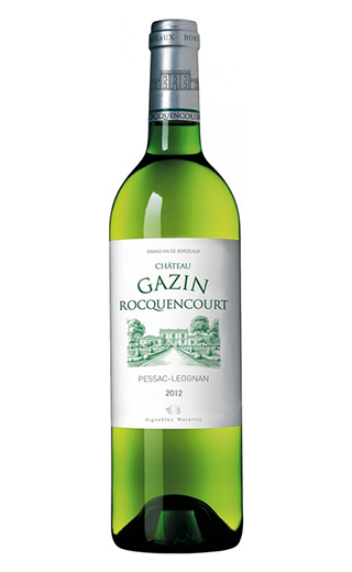 Шато Газен Рокенку Блан 2012 0.75 л фото вино Chateau Gazin Rocquencourt Blanc 2012 0,75 л