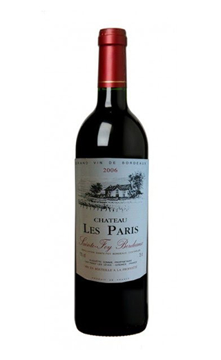 Вино Chateau Les Paris Sainte Foy Bordeaux 2014 0,75 л