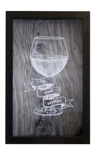 Копилка для винных пробок In vino veritas Венге