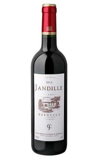Вино Chateau Jandille Bordeaux 2015 0,75 л