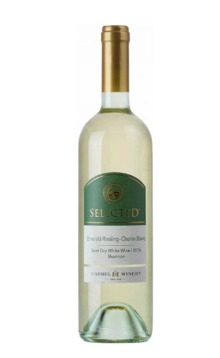 Кармель Селектед Эмералд Рислинг Шенен Блан 2017 0.75 л фото кошерное вино Carmel Selected Emerald Riesling Chenin Blanc 2017 0,75 л