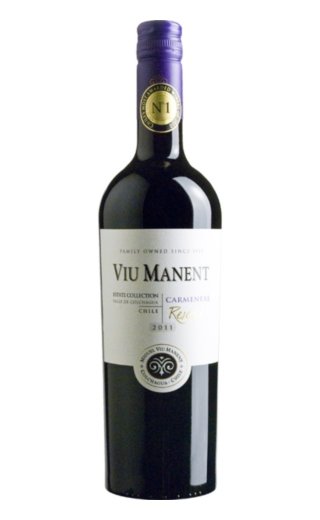 Вью Манент Эстейт Коллекшн Резерва Карменер 2018 0.75 л фото вино Viu Manent Estate Collection Reserva Carmenere 2018 0,75 л