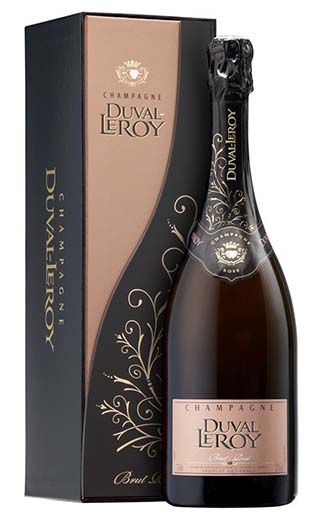 Дюваль-Леруа Розе Брют 0.75 л фото шампанское Duval-Leroy Rose Brut 0,75 л