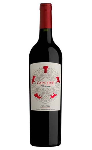 Стелленвью Вайнс Кейп Файв Пинотаж Резерв 0.75 л фото вино Stellenview Premium Wines Cape Five Pinotage Reserve 0,75 л