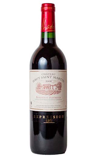 Вино Milhade Chateau Haut Saint Martin Expression 2015 0,75 л
