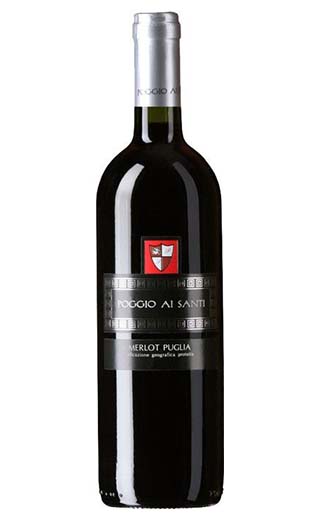 Вино Poggio Ai Santi Merlot Dry Puglia 0,75 л