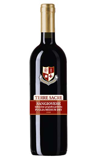 Вино Tinazzi Puglia Terre Sacre Sangiovese 0,75 л