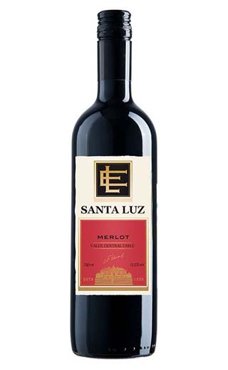 Вино Luis Felipe Edwards Merlot Santa Luz 0,75 л
