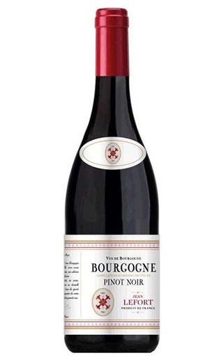 Франсуа Мартено Жан Лефор Бургонь Пино Нуар 2017 0.75 л фото вино Francois Martenot Jean Lefort Bourgogne Pinot Noir 2017 0,75 л