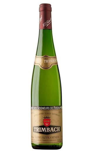 фото вино Trimbach Gewurztraminer Cuvee des Seigneurs de Ribeaupierre Alsace 2012 0,375 л