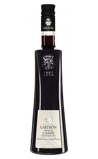 Жозеф Картрон Крем де Кассис де Бургонь 0.03 л фото Joseph Cartron Creme de Cassis de Bourgogne 0,03 л