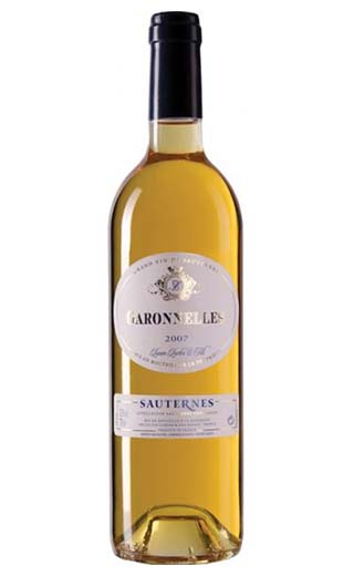фото вино Lucien Lurton & Fils Garonnelles Sauternes 0,75 л