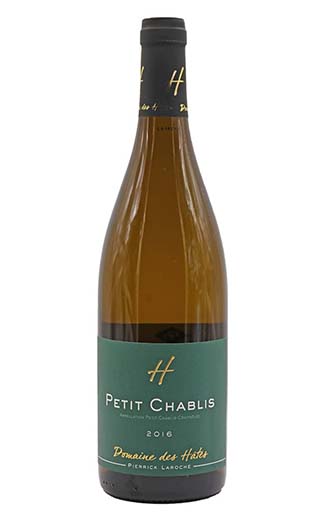 Вино Domaine des Hates Petit Chablis 2016 0,75 л